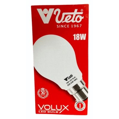 Veto 18 Watt B22 LED White Bulb (VLB18) Light bulb