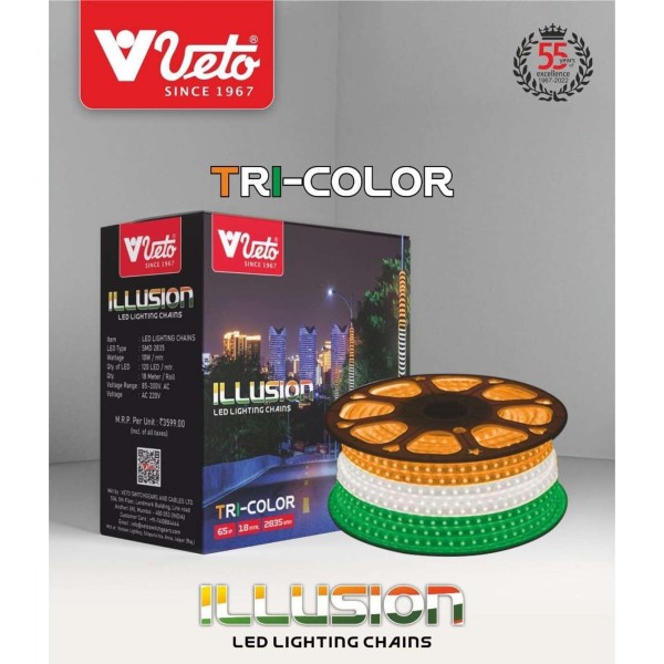 Veto Illusion LED Lighting Chains-Tri-Color 