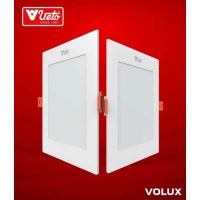 VETO VOLUX LED Slim Panel Light (D/L, W/W, N/W)  12W SQ