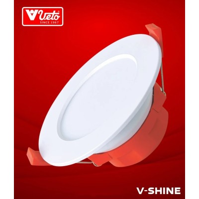 Veto V-SHINE Led Concealed Downlight (W/W,D/L,BU,RD,GN) 6W