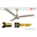Orient Electric 1200mm Quasar Electroplated Decorative Ceiling Fan (Pewter Finish)