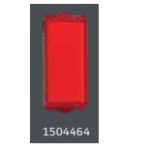 V-Guard Matteo LED Indicator Red- 1 M Grey (MSG)  Modular Switches 1504464  / 3006043