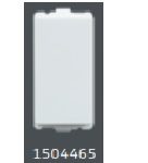V-Guard Matteo Blank Plate -1M Modular Switches 1504465