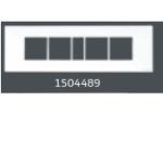 V-Guard Matteo 9 M Cover Plate White  Modular Switches 1504489 / 3006064