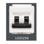 V-Guard Matteo DP Mini MCB C 32A With ISI Mark -2M Modular Switches 1505258