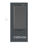 V-Guard Matteo 10 AX  1 Way Switch - 1 M  Grey (MSG)  Modular Switches 1505456 / 3005970