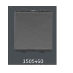 V-Guard Matteo 10 AX 1 Way Switch - 2 M  Grey (MSG)  Modular Switches 1505460 / 3006085