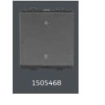 V-Guard Matteo 10 AX 2 Way Switch - 2 M Grey (MSG)  Modular Switches 1505468 / 3006087