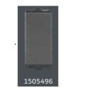 V-Guard Matteo 20 A 1 Way  Switch - 1 M Grey (MSG)  Modular Switches 1505496 / 3006101