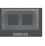 V-Guard Matteo 4 M Cover Plate Grey (MSG) Modular Switches 1505515 / 3005976