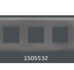 V-Guard Matteo 6 M Cover Plate Grey (MSG) Modular Switches 1505532 / 3006111