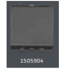 V-Guard Matteo LED Foot Lamp -2 M- Warm White Grey (MSG) Modular Switches 1505904  / 3006148