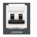 V-Guard Matteo DP Mini MCB C 25A With ISI Mark -2M Modular Switches 1505990