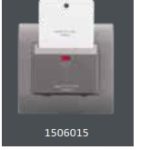 V-Guard Matteo 20 A Electronic Card Switch -2 M Grey (MSG) Modular Switches 1506015
