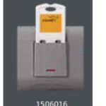 V-Guard Matteo 32 A DP Switch Operated By Key Tag -2 M Grey (MSG) Modular Switches 1506016