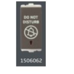 V-Guard Matteo Do Not Disturb (Switch) -1 M(Inside) Grey (MSG) Modular Switches 1506062 / 3006219