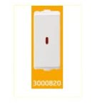 V-Guard Torio LED Indicator Red -1 M  White Modular Switches 3000820
