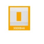 V-Guard Torio 1 M Cover Plate White Modular Switches 3000846
