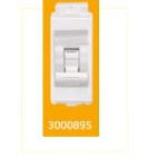 V-Guard Torio SP Mini MCB C 25 A With ISI Mark-1 M White Modular Switches 3000895
