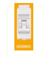 3000895 V-Guard Torio SP Mini MCB C 25 A With ISI Mark-1 M White Modular Switches 3000895 - Image 1