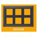 V-Guard Torio 12 M Cover Plate Black Modular Switches 3003208