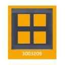 V-Guard Torio 8 M Cover Plate - Vertical Black Modular Switches 3003209