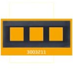 V-Guard Torio 6 M Cover Plate Black Modular Switches 3003211
