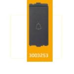 V-Guard Torio 6A Momentary Contact  Switch - 1 M Black Modular Switches 3003253