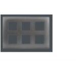 V-Guard Matteo 12 M Cover plate - Mto - Plus  Grey (MSG)  Modular Switches 3003370
