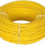 V-Guard 1.50 SQ MM 200MTR House Wiring Cables Project Coil(Yellow)