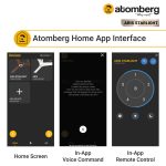 Atomberg Aris Starlight 1200mm Teawood BLDC Ceiling Fan with Underlight, IoT & Remote Control | Smart Fan with Noiseless Operation - Image 4