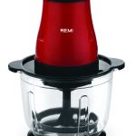 Remi Multi-Mix Electric Food Chopper, 100W Mini Food Processor Meat Grinder, Mix, Chop, Mince and Blend Vegetables, Fruits, Nuts, Meats, Stainless Steel Blade