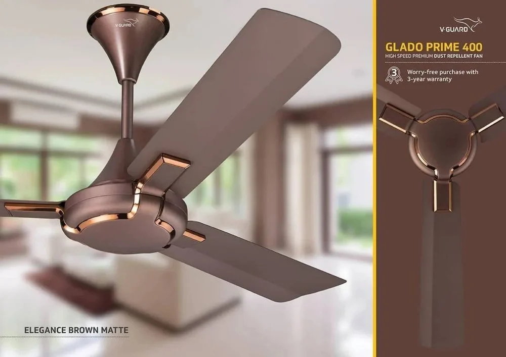 GLADO20PRIME V-Guard Glado Prime VXE Ceiling fan - Image 1