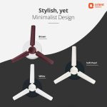 Orient Rapid Air High Speed Ceiling Fan Brown - Image 3