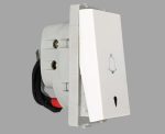 V Guard Matteo 10A Bell Push Switch With Indicator White 1504440
