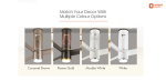 Aeroslim with IoT, Remote & Underlight BLDC Smart Ceiling Fan 1200mm Champagne Brown - Image 5