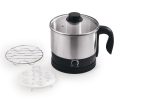 Remi Electric Kettle with Stainless Steel Body, 1.5litre, used for boiling Water, making tea and coffee, instant noodles, soup etc. (Silver)