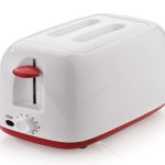 Remi Crust 800-Watt Pop-up Toaster (White), 2 Year Warranty
