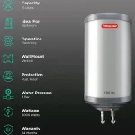 Racold CDR DLX PLUS 15 L Vertical 2KW Water Heater Geyser Wall, White - Image 4
