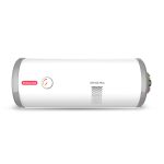 Racold CDR DLX Plus 25L Horizontal 2KW Energy Efficient Storage Water Heater(Geyser) with Free Standard Installation & Pipes|Temperature Display & Knob|Fits Under False Ceilings|Titanium Enameled Coating