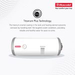 Racold CDR DLX Plus 25L Horizontal 2KW Energy Efficient Storage Water Heater(Geyser) with Free Standard Installation & Pipes|Temperature Display & Knob|Fits Under False Ceilings|Titanium Enameled Coating - Image 6