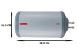 Racold CDR DLX 10Lt Horizontal, 2KW Wall Mounting, White Water Heater (Geyser) - Image 2