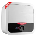 Racold Omnis R 10L Vertical 2KW Storage Water Heater (Geyser) White (2kW With Children Care Mode & with Free Standard Installation and Pipes )