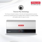 Racold Omnis Slim 15L Horizontal 2.5KW Energy Efficient Storage Water Heater (Geyser) With Free Standard Installation & Pipes |Italian Design| Shower Ready Indicator | Suitable For High Rise Buildings - Image 2