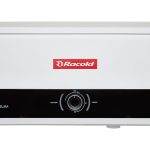 Racold Omnis Slim 25L Horizontal 2.5KW Energy Efficient Storage Water Heater (Geyser) With Free Standard Installation & Pipes |Italian Design| Shower Ready Indicator | Suitable For High Rise Buildings