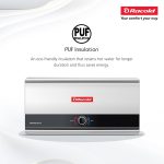 Racold Omnis Slim 15L Horizontal 2.5KW Energy Efficient Storage Water Heater (Geyser) With Free Standard Installation & Pipes |Italian Design| Shower Ready Indicator | Suitable For High Rise Buildings - Image 9