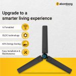 Atomberg Renesa Smart 1200mm Midnight Black BLDC Ceiling Fan with IoT & Remote | Energy Efficient Ceiling Fan| High Air Delivery with LED Indicators - Image 8