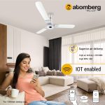 Atomberg Studio Smart+ 1200mm Pearl White BLDC Ceiling Fan with IoT & Remote | BEE 5 star Rated Energy Efficient Ceiling Fan | High Air Delivery with LED Indicators | 2+1 Year Warranty - Image 6