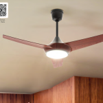 Sturlite's Airmaster 1320mm ceiling fan(Black+Darkwood)
