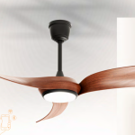 Sturlite's Aerodyne 13200mm ceiling fan(Black+Walnut)